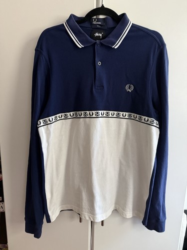 Stussy fred perry long - x,